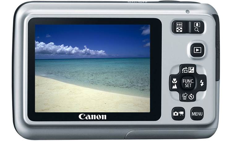 Canon PowerShot A495 Back (silver)