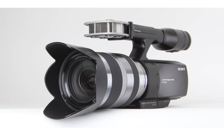 Sony Handycam® NEX-VG10 Angled front view