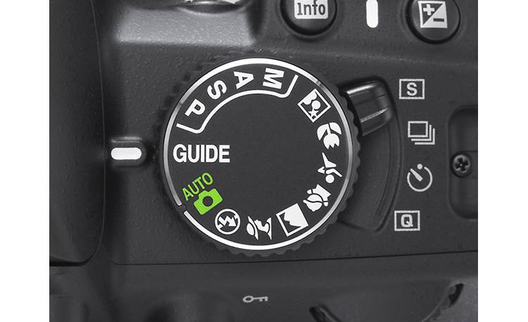 Nikon D3100 Kit Mode dial