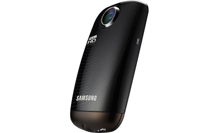 Samsung Hmx E Black Hd Digital Pocket Camcorder At Crutchfield