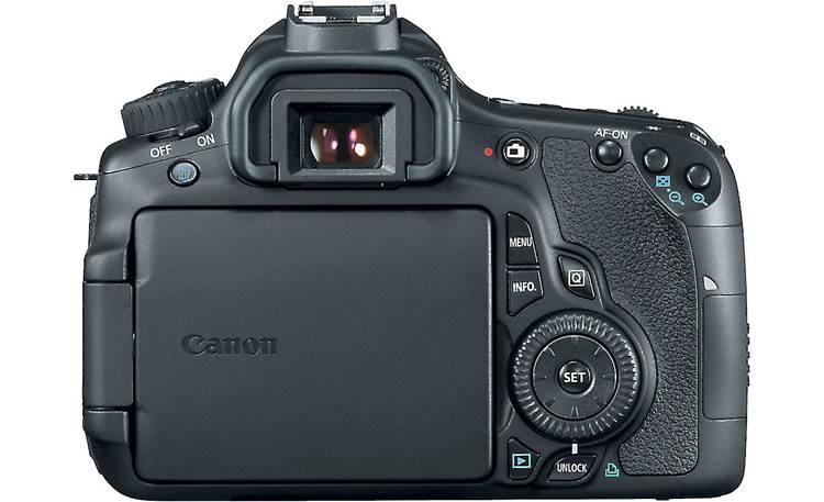 Canon EOS 60D (no lens included) Back (LCD screen facing in)