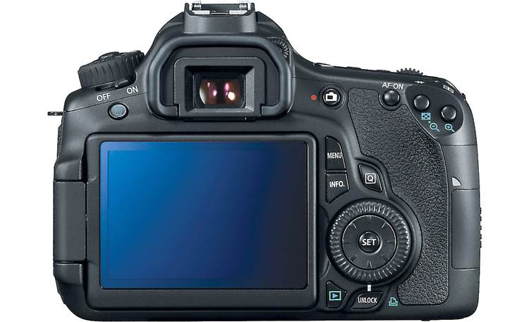 Canon EOS 60D (no lens included) Back (LCD screen facing out)