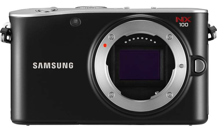 Samsung NX100 Front (with lens detached)