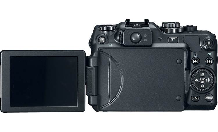 Canon PowerShot G12 Back with LCD screen open