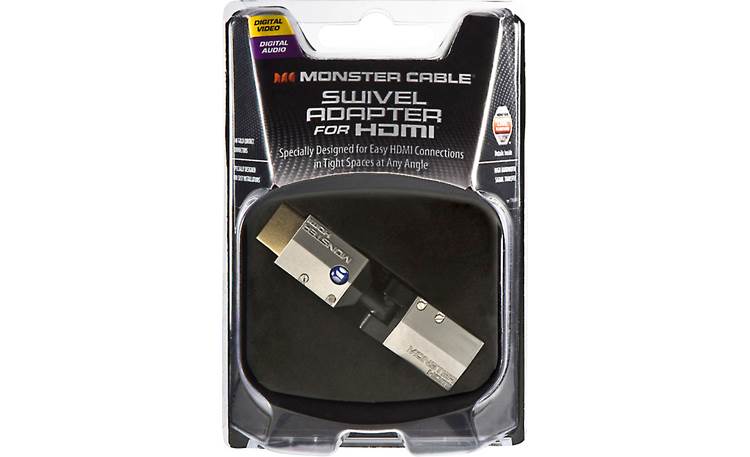 Monster HDMI Swivel Adapter In packaging