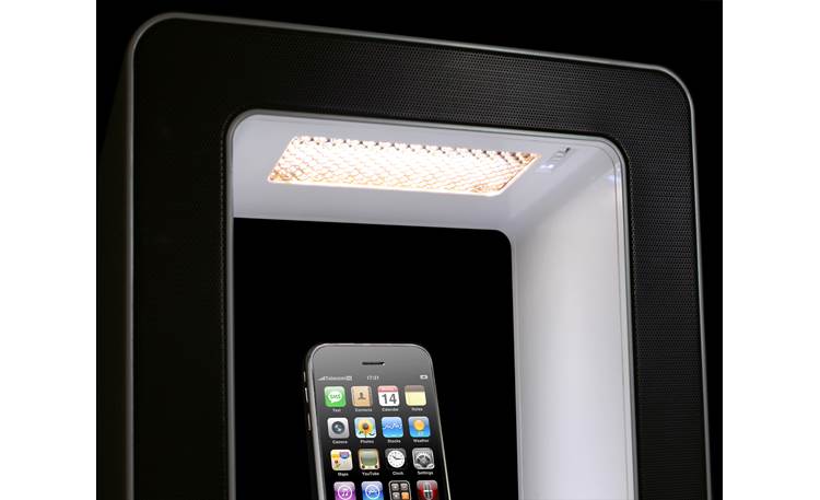 TEAC SR-LUXi Lights set to bright  (iPhone not included)
