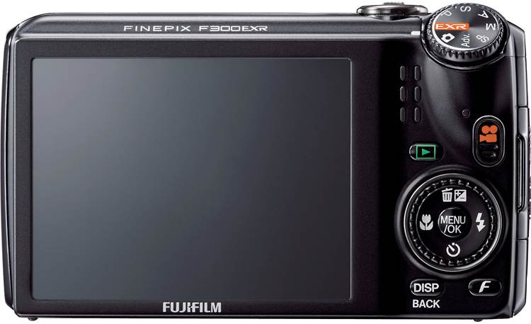 Fujifilm FinePix Special Edition F300EXR Bundle Back LCD