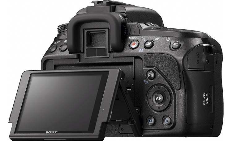 Sony Alpha DSLR-A580 (Body only) With LCD screen tilted up