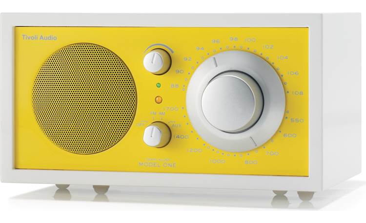 Tivoli Audio Frost White Model One Frost White and Yellow
