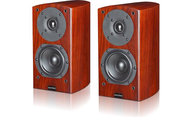 Peachtree Audio D4 Rosewood with grilles off