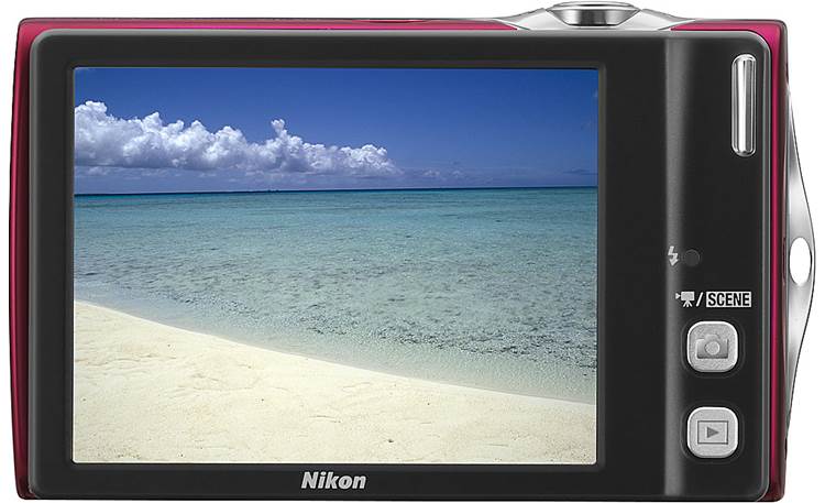 Nikon Coolpix S4000 Back (red)