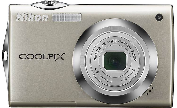 Nikon Coolpix S4000 Front (champagne silver)