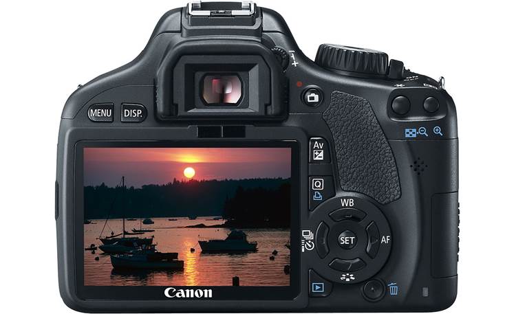 Canon EOS Digital Rebel T2i Kit Back