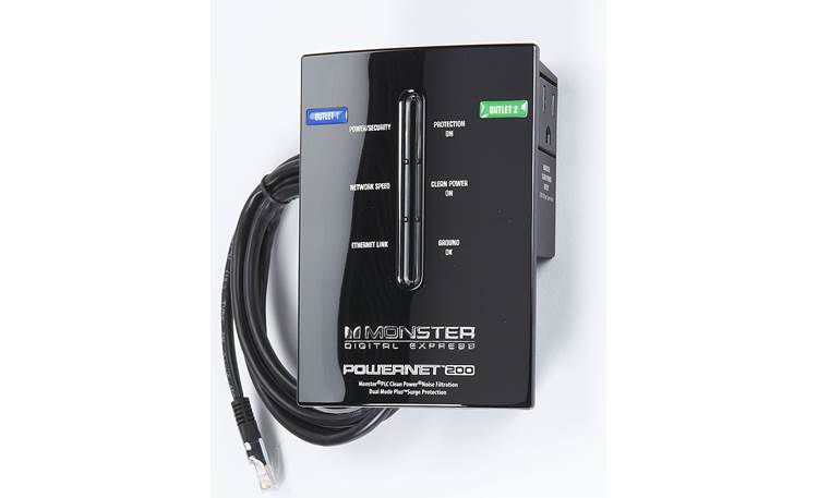 Monster® PowerNet™ 200 starter pack Starter pack includes two adapters (one shown)