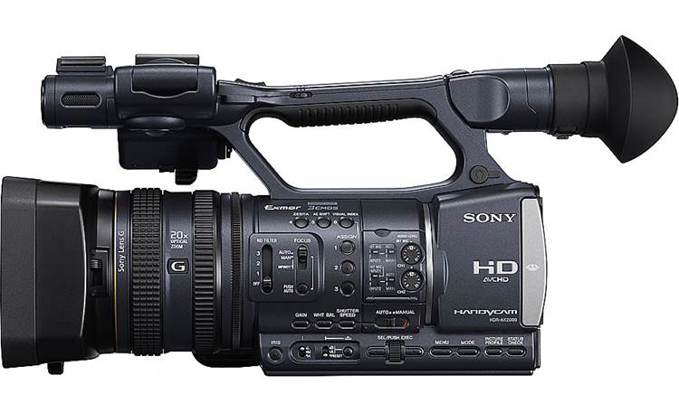 Sony HDR-AX2000 Handycam® Left