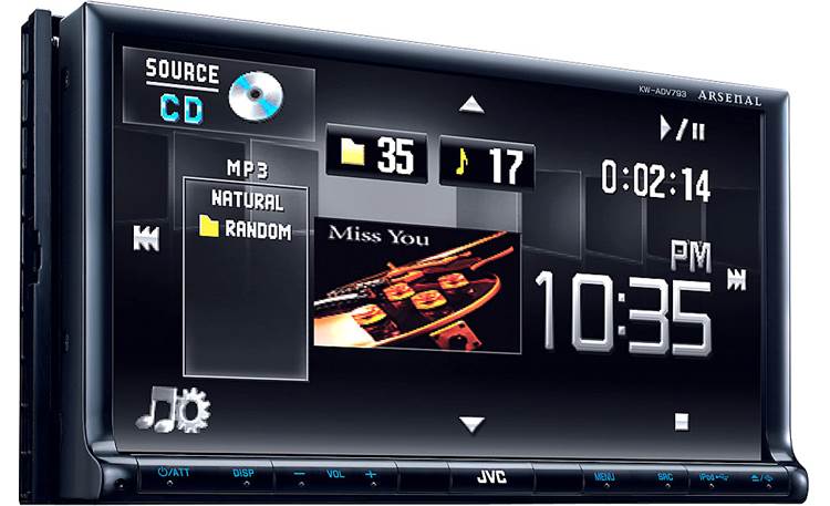 JVC Arsenal KW ADV793 DVD Receiver At Crutchfield