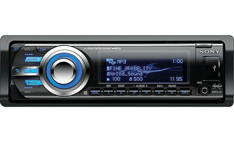 Sony CDX-GT740UI Front