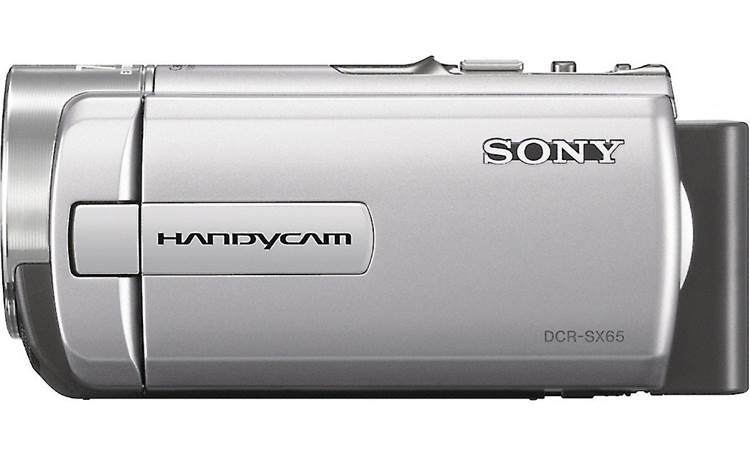 Sony Handycam® DCR-SX65 Side (Silver)