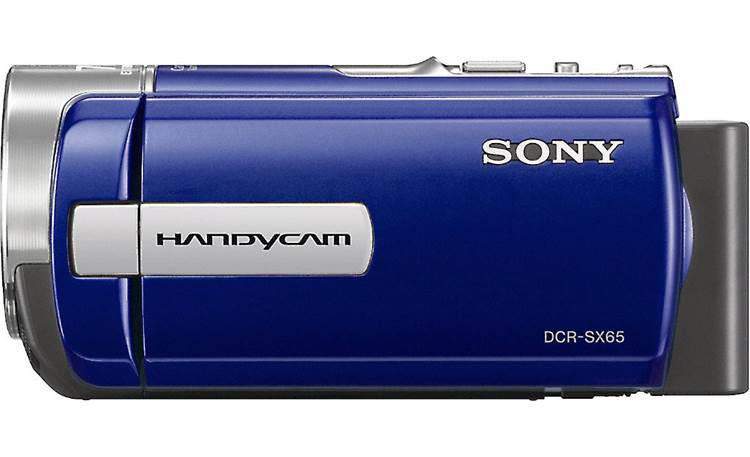 Sony Handycam® DCR-SX65 Side (Blue)