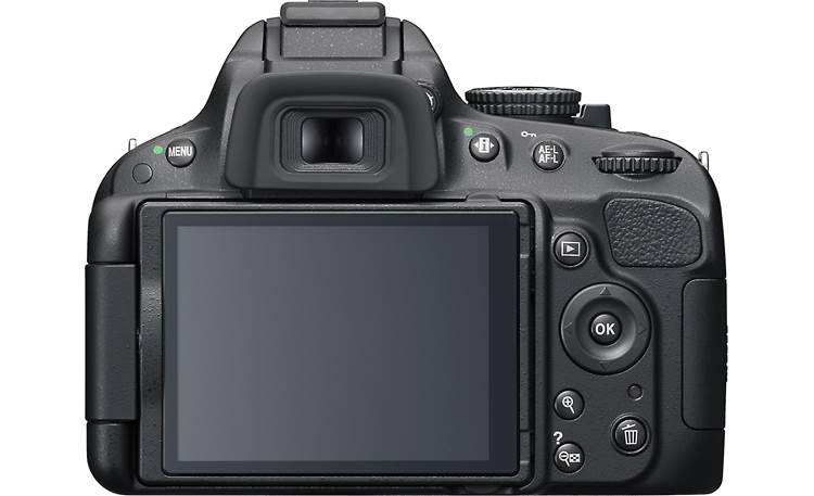 Nikon D5100 Kit Back (with LCD screen facing out)