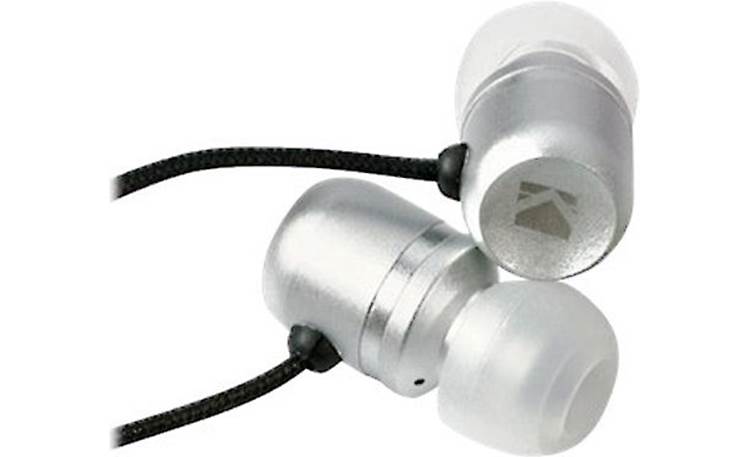 Kicker EB101 Earbuds closeup