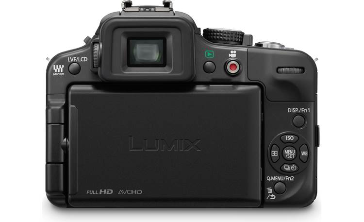 Panasonic DMC-G3K Kit Back (with LCD touchscreen facing in for storage)