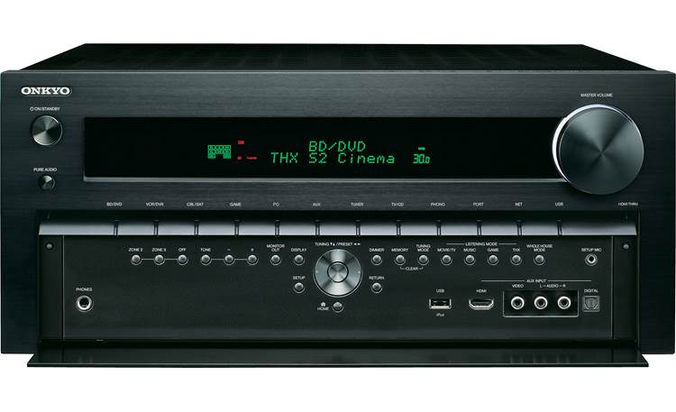 Onkyo TX-NR809 With front panel open