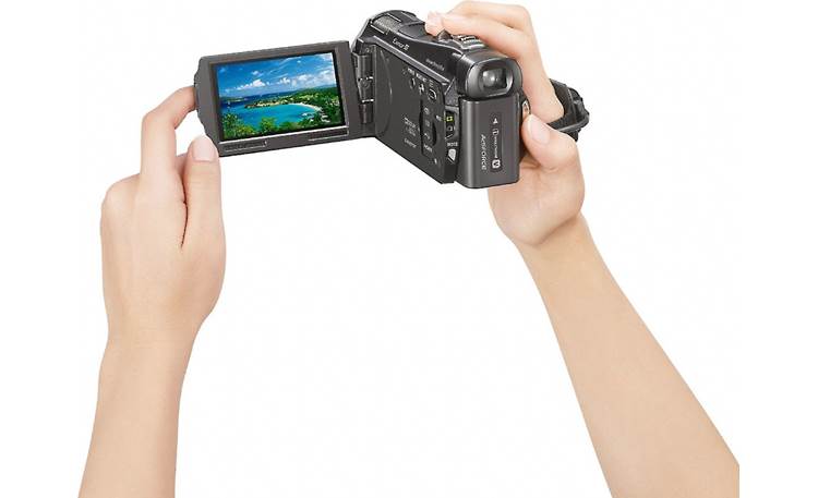 Sony Handycam® HDR-CX700V Shown in hand