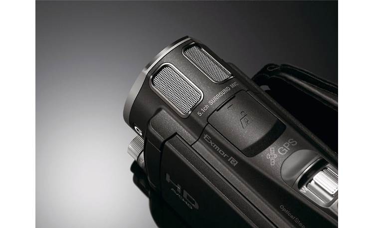 Sony Handycam® HDR-CX700V Microphone closeup