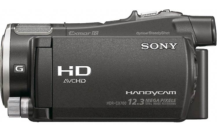Sony Handycam® HDR-CX700V Left side