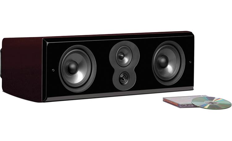 Polk Audio LSi M 706c Shown with grille off