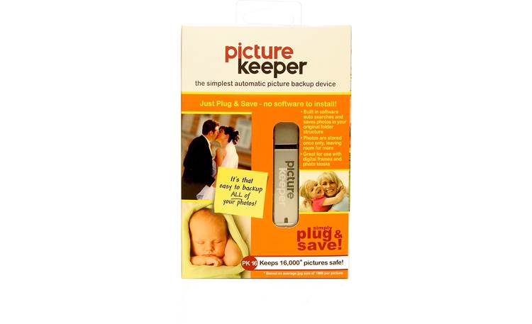 Picture Keeper Automatic Photo Backup Device PK16 packaging