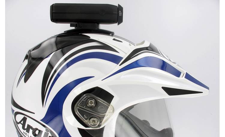 Drift® Innovation HD170 Stealth Camera Shown attached to top of helmet