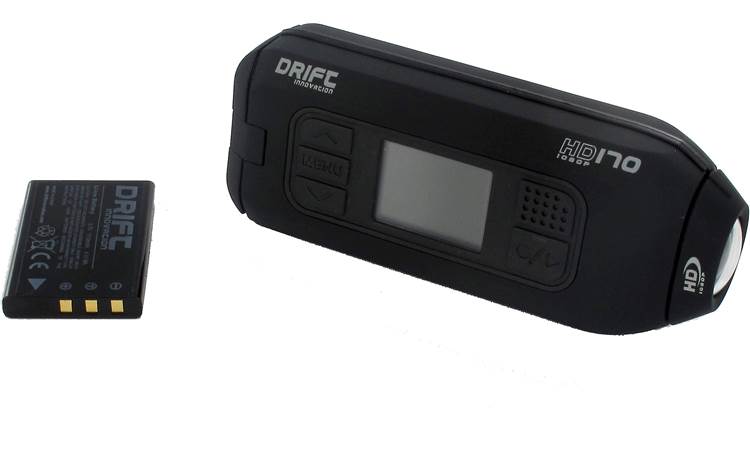 Drift® Innovation HD170 Stealth Camera Shown with battery removed