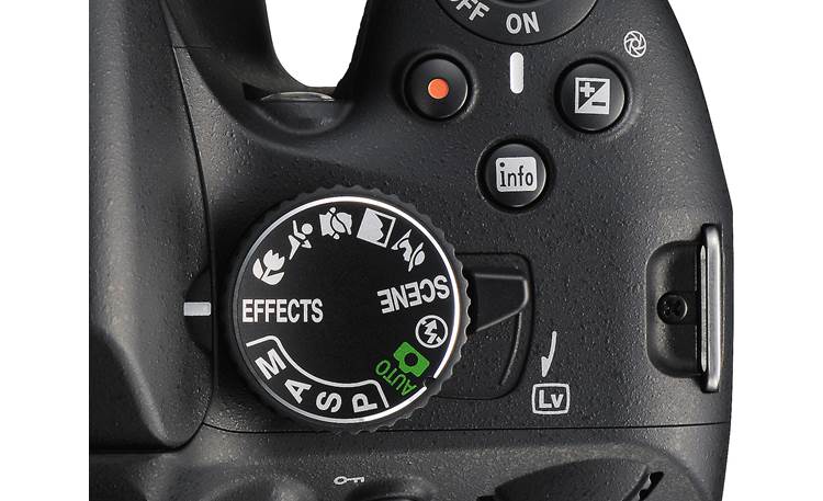 Nikon D5100 (no lens included) Mode Dial