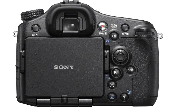 Sony Alpha SLT-A77V (no lens included) Back with display turned inward