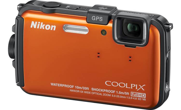 Nikon Coolpix AW100 Front - Orange