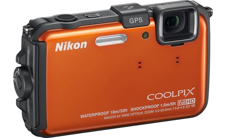 Nikon Coolpix AW100 Tilt right - Orange