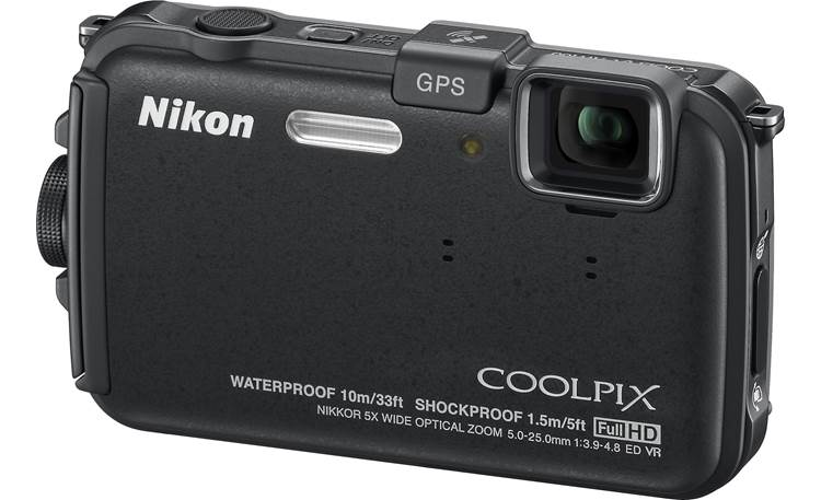 Nikon Coolpix AW100 Front - Black