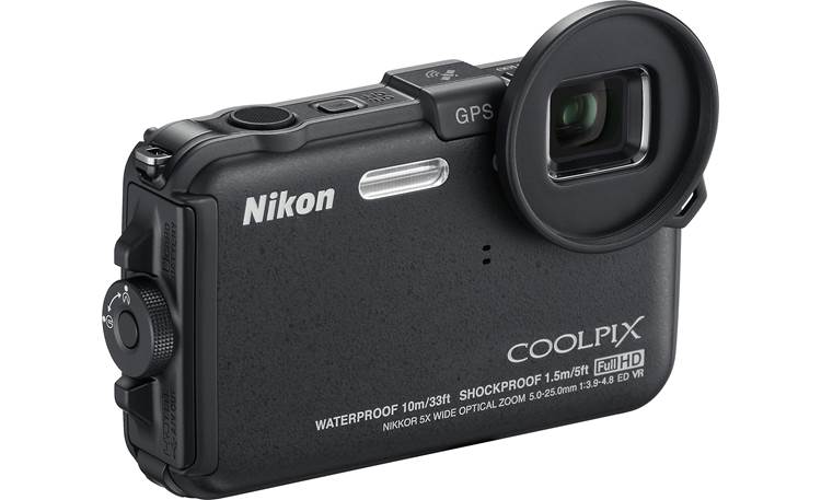 Nikon Coolpix AW100 Camera with filter attachment