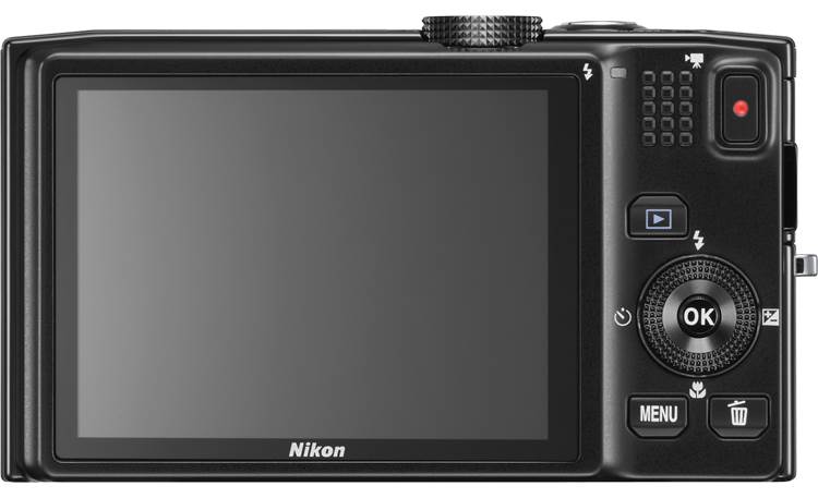 Nikon Coolpix S8200 Back - Black