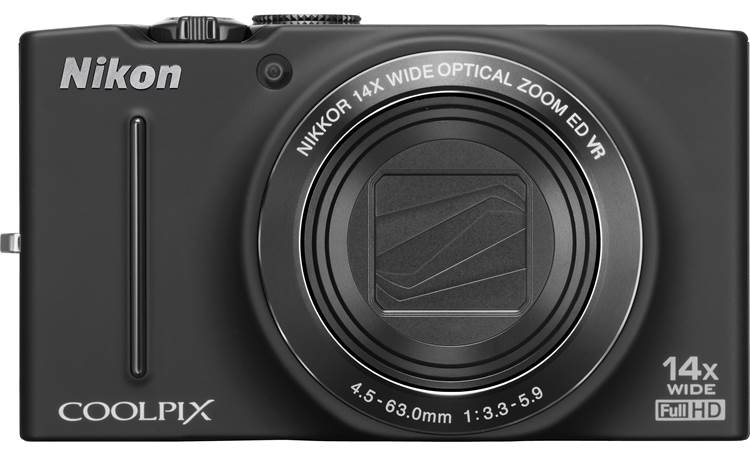 Nikon Coolpix S8200 Lens closed - Black