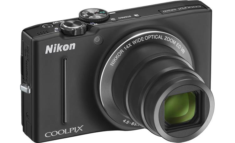 Nikon Coolpix S8200 Zoomed out - Black