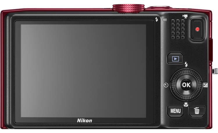 Nikon Coolpix S8200 Back - Red