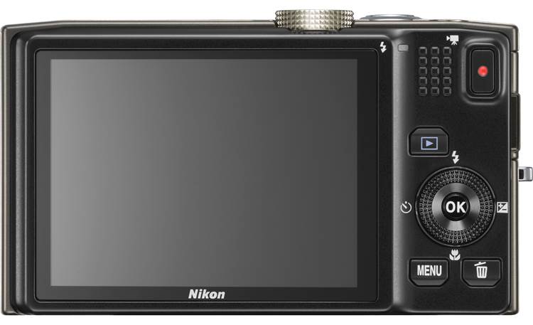 Nikon Coolpix S8200 Back - Silver