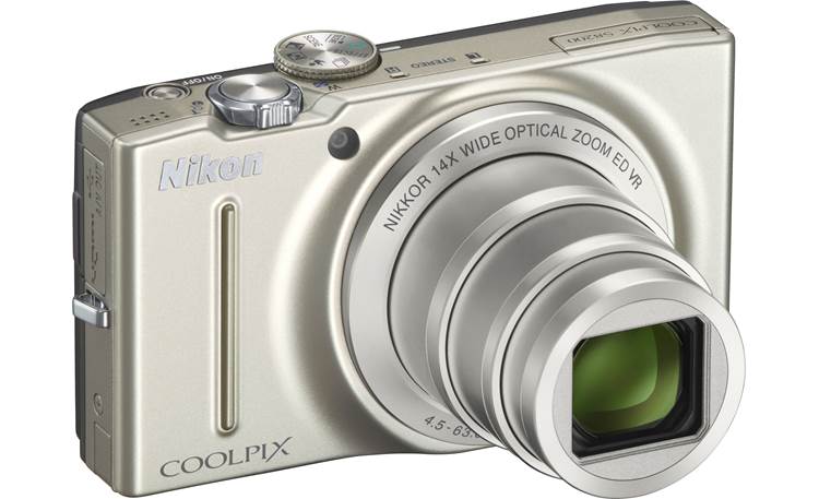 Nikon Coolpix S8200 Zoomed out - Silver