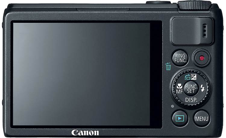 Canon PowerShot S100 Back - Black