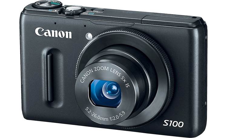 Canon PowerShot S100 Front - Black