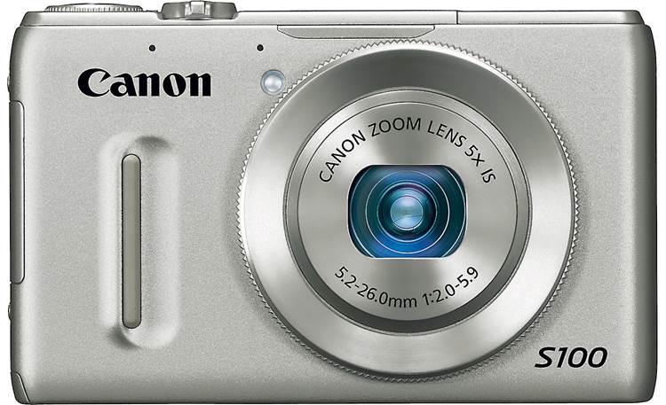 Canon PowerShot S100 Facing forward - Silver