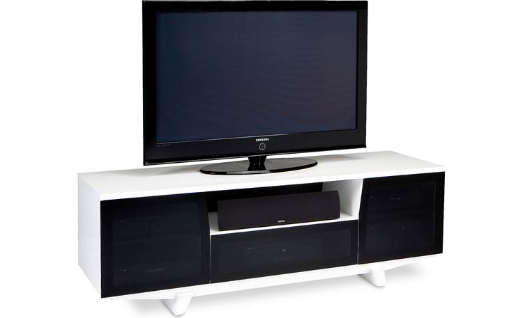 BDI Marina 8729-2 Gloss White (TV and components not included)